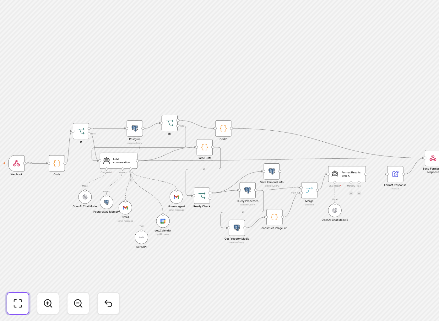 Generic workflow and chatbot lead capture example
